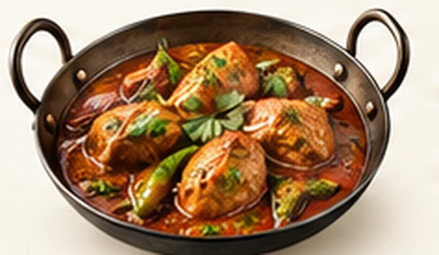 Karahi of chicken karahi