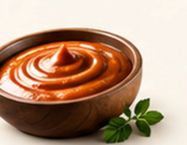 Bowl of dip sauce