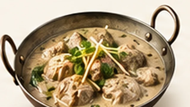 Karahi of lamb white karahi