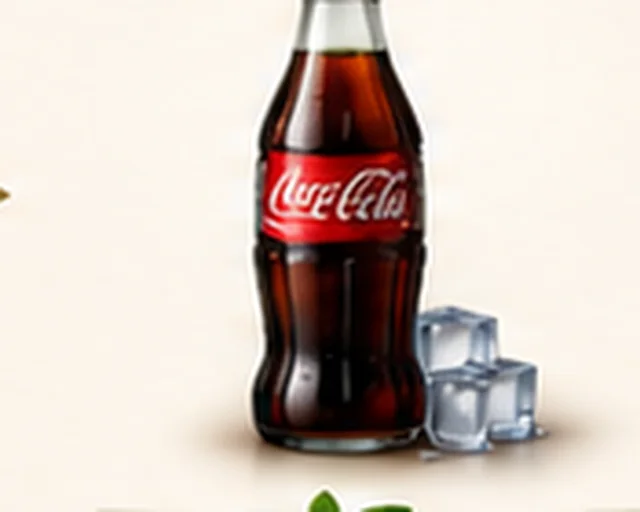 250ml glass bottle of cold drink