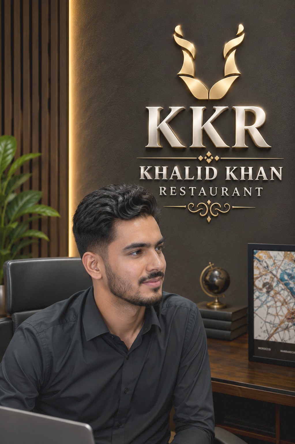 Abdullah, Chief Executive Officer of KKR Khalid Khan Restaurant